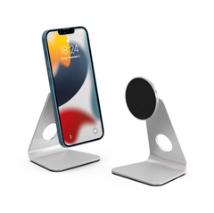 Підставка алюмінієва з магнітом MagSafe для iPhone - Срібляста