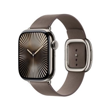 Ремінець Apple 42mm Dark Taupe Modern Buckle - Medium (MXW33)