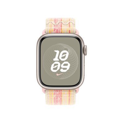 Ремешок Apple Nike Sport Loop Watch 41mm Starlight/Pink (MUJW3)