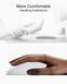 Ергономічний чохол з бездротовою зарядкою для Apple Magic Mouse - Білий