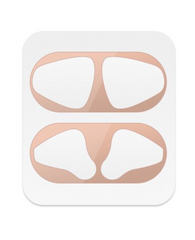 Розовое золото пылезащитная наклейка для AirPods 2 Wireless Case