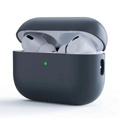 Темно-серый силиконовый чехол AirPods Pro 2