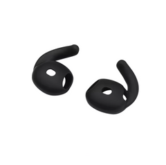 Накладки з гачками силіконові для AirPods 4 - Чорні