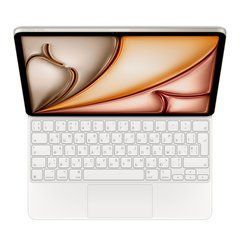 Клавіатура Apple Magic Keyboard for iPad Air 13-inch (M2) - Ukrainian - White (MJQL3UA/A)