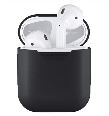 Чохол силіконовий для AirPods 1 / 2 - Чорний