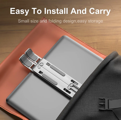 Подставка алюминиевая под MacBook или iPad - Серый космос