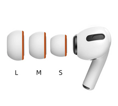Комплект комбінованих (силікон+піна) амбушюр для AirPods Pro - 3 розміри