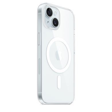 Чехол Apple iPhone 15 Clear Case with MagSafe (MT203)