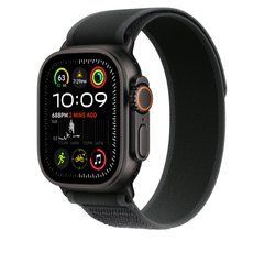 Ремешок Apple 49mm Black Trail Loop - S/M - Black Titanium Finish (MXTQ3)
