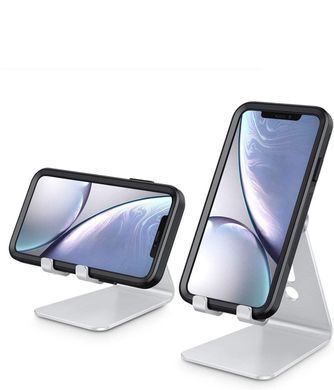 Підставка алюмінієва для iPhone - Срібляста