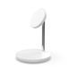 Беспроводная зарядка 2 в 1 для iPhone с MagSafe + AirPods - Белая