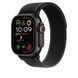 Ремінець Apple 49mm Black Trail Loop - M/L- Black Titanium Finish (MYQ63)