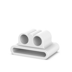 Держатель AirPods на ремешок Apple Watch - Белый