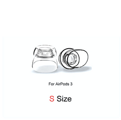Накладки поліуретанові вакуумні для AirPods 3 / 4 - Розмір S