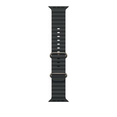 Ремешок Apple 49mm Black Ocean Band - Natural Titanium Finish (MXTL3)