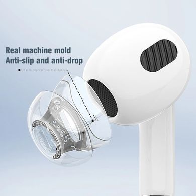 Накладки поліуретанові вакуумні для AirPods 3 / 4 - Розмір S