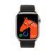 Ремінець Apple Watch Hermès - 45mm Noir/Gold Twill Jump Single Tour (MTHH3)
