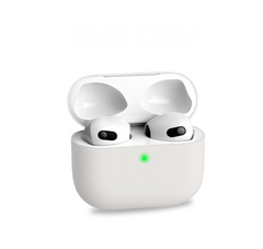 Античний білий силіконовий чохол для AirPods 3