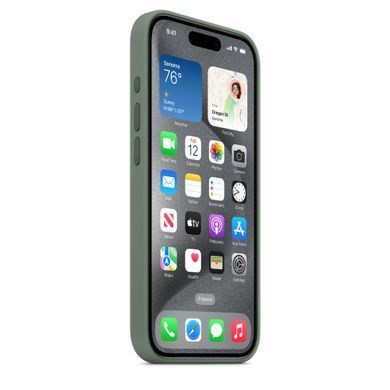 Чехол Apple iPhone 15 Pro Silicone Case with MagSafe - Cypress (MT1J3)
