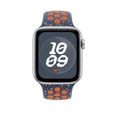 Ремінець Apple Blue Flame Nike Sport Band Watch 46mm - M/L (MYLA3)
