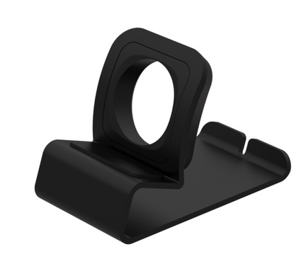Подставка алюминиевая для зарядки Apple Watch - Черная