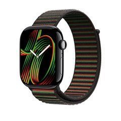 Ремешок Apple 46mm Black Unity Sport Loop - Unity Rhythm (MDF54)