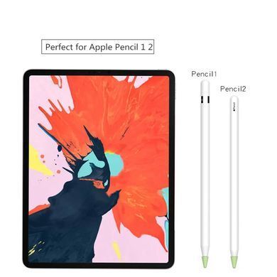 Колпачок силиконовый для наконечника Apple Pencil (8 шт) - Белый