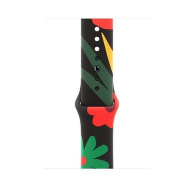 Ремешок Apple Black Unity Sport Band - Unity Bloom - M/L Watch 45mm (MW4X3)