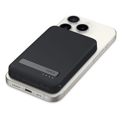 Зовнішній акумулятор Belkin BOOST↑CHARGE™ PRO Magnetic Power Bank 5K (MagSafe compatible) (HRE62)