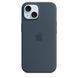 Чехол Apple iPhone 15 Silicone Case with MagSafe - Storm Blue (MT0N3)