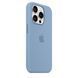 Чохол Apple iPhone 15 Pro Silicone Case with MagSafe - Winter Blue (MT1L3)