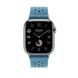 Ремінець Apple Watch Hermès Bleu Jean Tricot Single Tour - 41mm (MWP83)