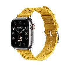 Ремінець Apple Watch Hermès Jaune de Naples Tricot Single Tour - 41mm (MWP73)
