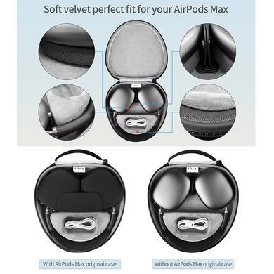 Чехол OXOX Ultrathin Smart Case для AirPods Max - Чорний