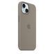 Чехол Apple iPhone 15 Silicone Case with MagSafe - Clay (MT0Q3)
