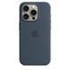 Чехол Apple iPhone 15 Pro Silicone Case with MagSafe - Storm Blue (MT1D3)