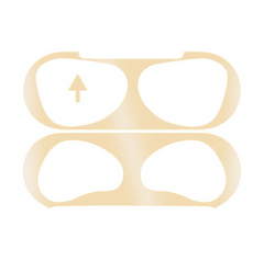 Золота пилозахисна наклейка для AirPods 3