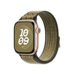 Ремешок Apple Nike Sport Loop Watch 42mm Green/Grey (MXTY3)
