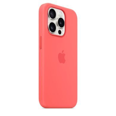Чохол Apple iPhone 15 Pro Silicone Case with MagSafe - Guava (MT1G3)