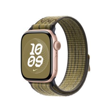 Ремешок Apple Nike Sport Loop Watch 42mm Green/Grey (MXTY3)