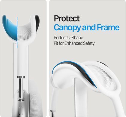 Підставка з авто-вимикачем для навушників Apple AirPods Max - Срібна