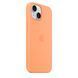 Чехол Apple iPhone 15 Silicone Case with MagSafe - Orange Sorbet (MT0W3)