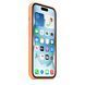 Чехол Apple iPhone 15 Silicone Case with MagSafe - Orange Sorbet (MT0W3)