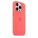 Чохол Apple iPhone 15 Pro Silicone Case with MagSafe - Guava (MT1G3)