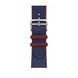 Ремінець Apple Watch Hermès - 45mm Navy/Rouge H Twill Jump Single Tour (MTHJ3)