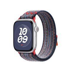 Ремешок Apple Nike Sport Loop Watch 42mm Blue/Red (MXU03)