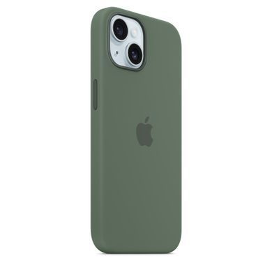Чохол Apple iPhone 15 Silicone Case with MagSafe - Cypress (MT0X3)