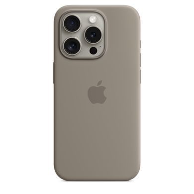 Чохол Apple iPhone 15 Pro Silicone Case with MagSafe - Clay (MT1E3)
