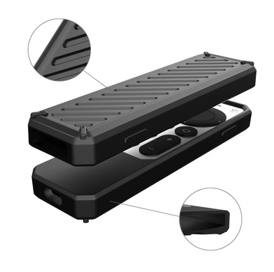 Чехол противоударный силиконовый для пульта Apple Siri Remote 2 / 3 gen - Бирюзовый