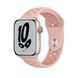 Ремешок Apple Nike Sport Band Pink Oxford/Rose Whisper 45mm (MN6P3)